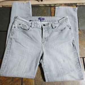 Nydj light grey jeans